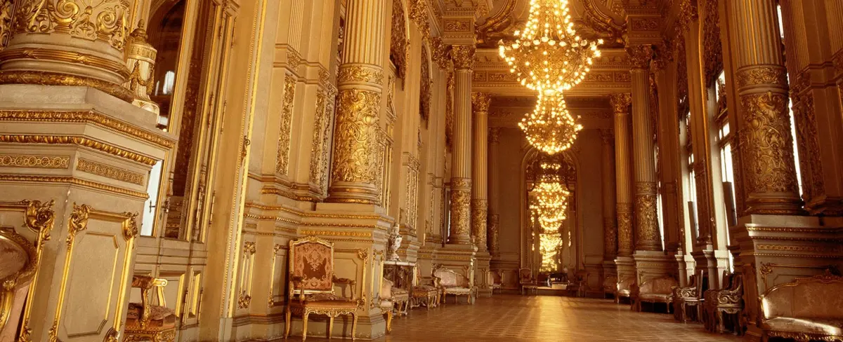 Salón Dorado del Teatro Colón con decoración de principios del siglo XX